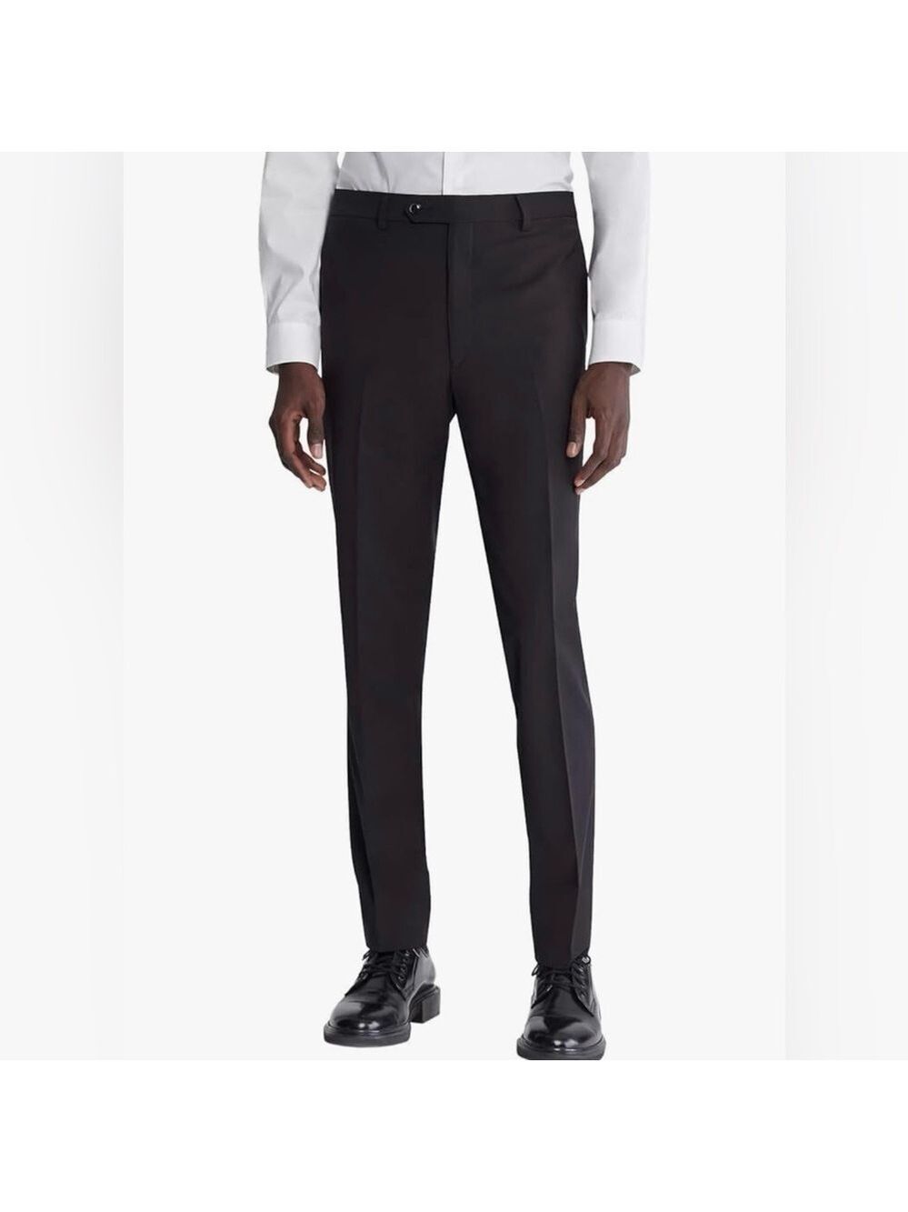 Calvin Klein Men’s Slim Fit Dress Suit Pants, Black, 36Wx30L - NWOT